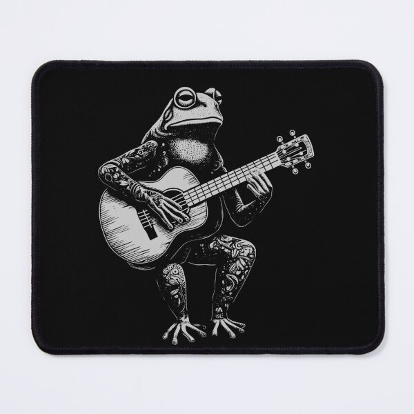 Item preview, Funny Frog Guitarist Acoustic Guitar Mom Dad Kids designed and sold by rafaeltto.
