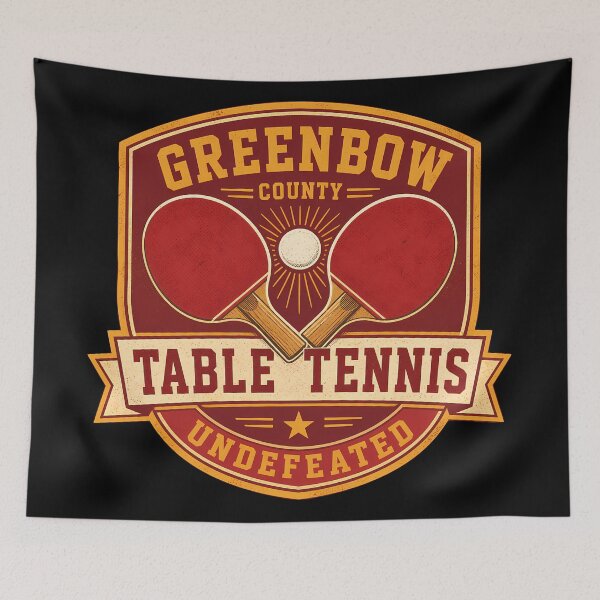 Item preview, Greenbow County Table Tennis Club designed and sold by agearb.