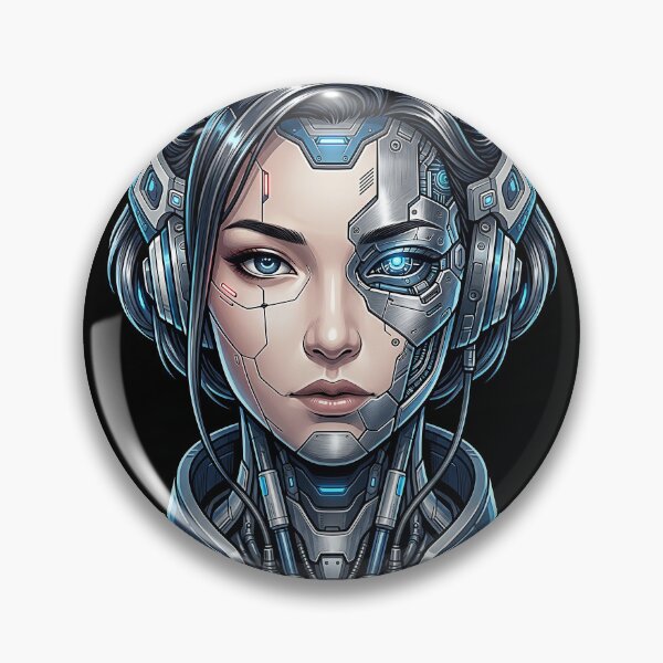 Item preview, Cybernetic Divide Portrait designed and sold by HexOne.
