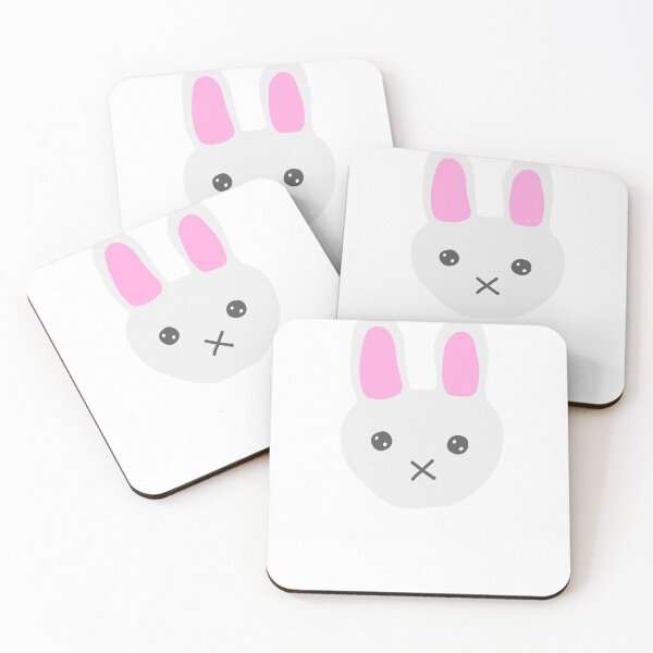 Item preview, Minimalist Little Rabbit Face Print designed and sold by Kazewalk.