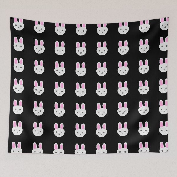 Item preview, Minimalist Little Rabbit Face Print designed and sold by Kazewalk.