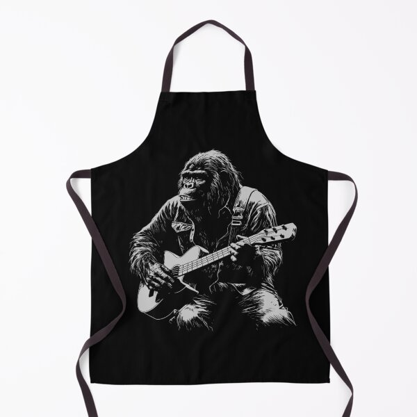 Item preview, Funny Gorilla Guitarist Acoustic Guitar Mom Dad Kids designed and sold by rafaeltto.