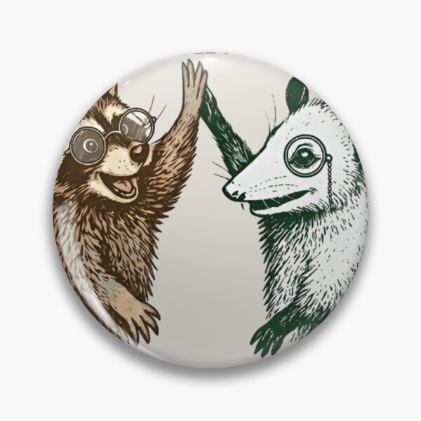 Item preview, Funny Raccoon and Opossum Meme Stickers - I Will Shennanigan T-Shirt designed and sold by ZyxDes.