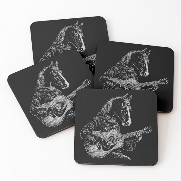 Item preview, Funny Horse Guitarist Acoustic Guitar Mom Dad Kids designed and sold by rafaeltto.
