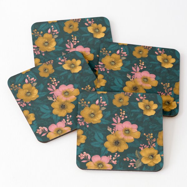 Item preview, Trendy Vintage Flower - Hawaiian Flower Pattern   - Unique Gifts designed and sold by RoyalStarsPatts.