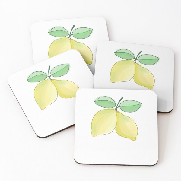 Item preview, Fresh Lemons Watercolour Twist  designed and sold by Kazewalk.