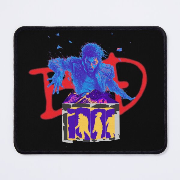 Item preview, MJ Thriller Box Art Sticker | Retro Michael Jackson Graphic designed and sold by TRENDORART.