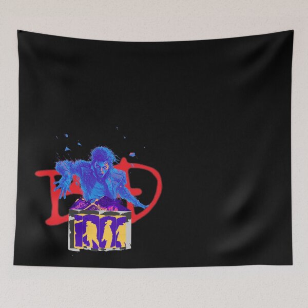 Item preview, MJ Thriller Box Art Sticker | Retro Michael Jackson Graphic designed and sold by TRENDORART.