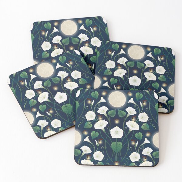 Item preview, Moonflowers and Fireflies designed and sold by Caitie-M.