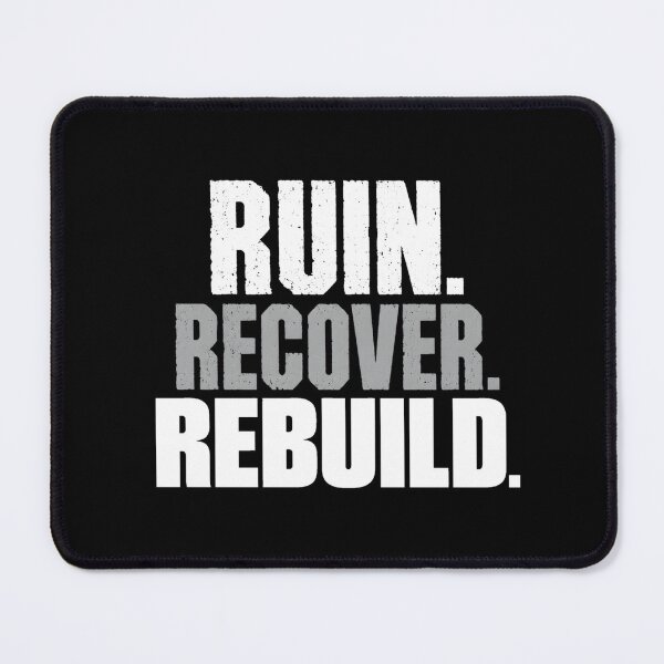 Item preview, Ruin And Rebuild Hardcore Muscle Tee designed and sold by PhylonBoxx.