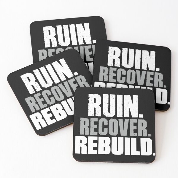 Item preview, Ruin And Rebuild Hardcore Muscle Tee designed and sold by PhylonBoxx.