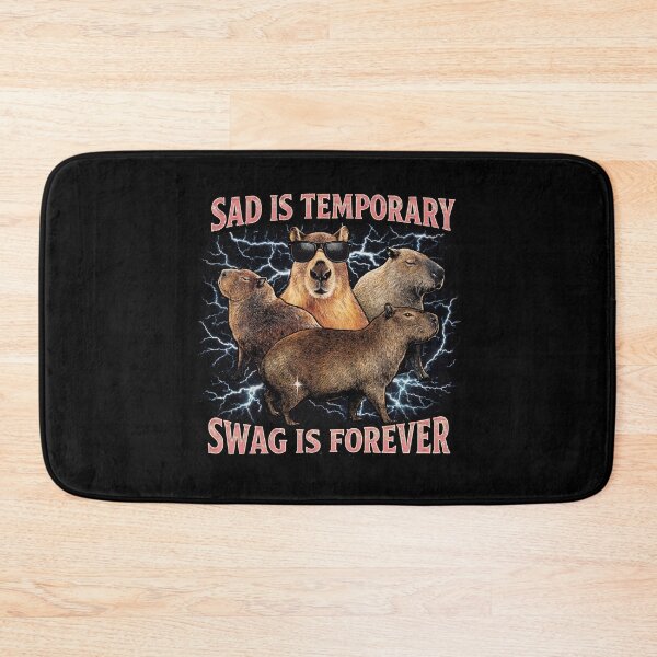 Item preview, Sad Is Temporary Swag Is Forever designed and sold by mahoganiart.