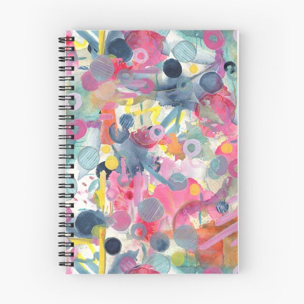 Item preview, Pink Blue Yellow Watercolor Chaos Print Abstract Repeating Pattern designed and sold by FaireWaveArt.
