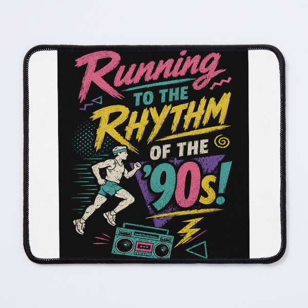 Item preview, Running to the Rhythm of the '90s! designed and sold by MaciejErdon.