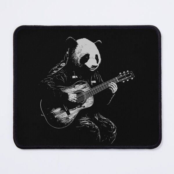 Item preview, Funny Panda Guitarist Acoustic Guitar Mom Dad Kids designed and sold by rafaeltto.