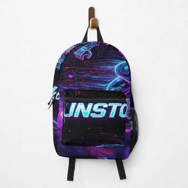 Item preview, Unstoppable Cyber Runner | Neon Circuit Athlete | Futuristic Sports Motivation designed and sold by RAMHEARTS.