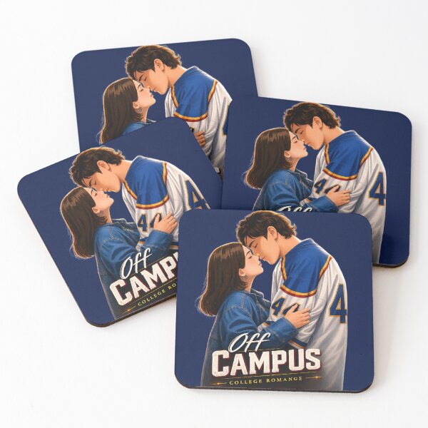 Item preview, Off Campus College Romance Illustration designed and sold by THE JIZU SHOP.