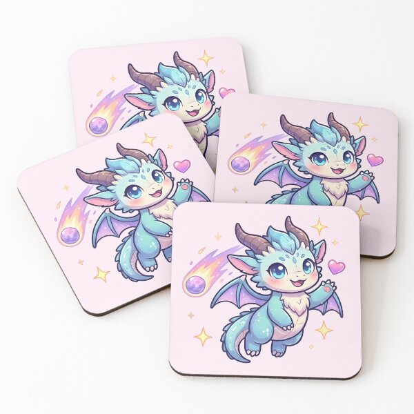 Item preview, Starlight Dragon Cute Fantasy designed and sold by StarlitNest.