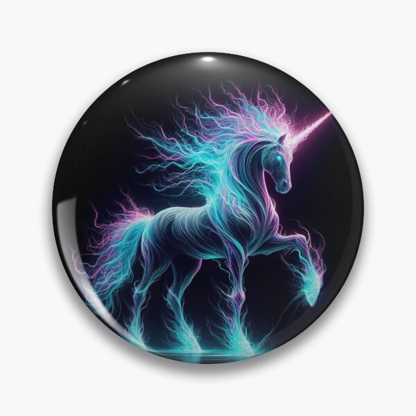 Item preview, Aethericorn: Magical Leyline Unicorn Fantasy Art Graphic designed and sold by Chronicles_Of_Fauna.
