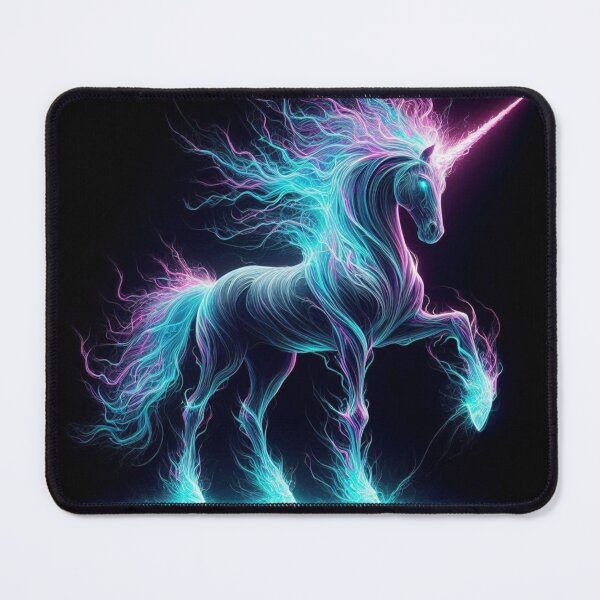 Item preview, Aethericorn: Magical Leyline Unicorn Fantasy Art Graphic designed and sold by Chronicles_Of_Fauna.