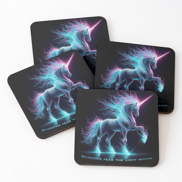Item preview, Aethericorn: Magical Leyline Unicorn Fantasy Art Graphic designed and sold by Chronicles_Of_Fauna.