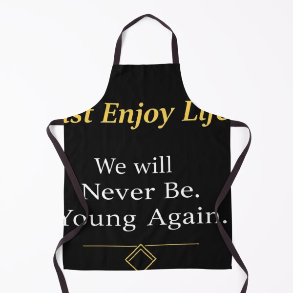 Item preview, Just Enjoy Life Minimalist Typography designed and sold by CrazyRedBubble1.