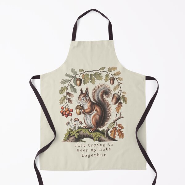 Item preview, Tytuł: Just Trying To Keep My Nuts Together Funny Squirrel Pun designed and sold by AlexandraSand.