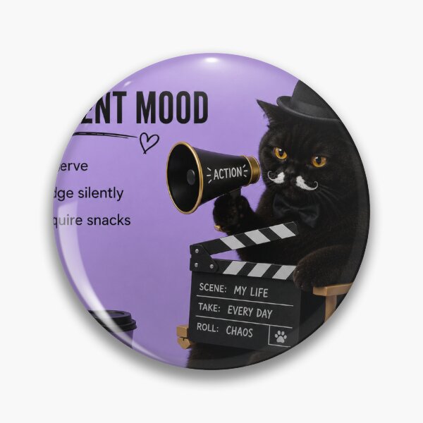 Item preview, Current Mood Director Cat designed and sold by LovelyCatGalaxy.
