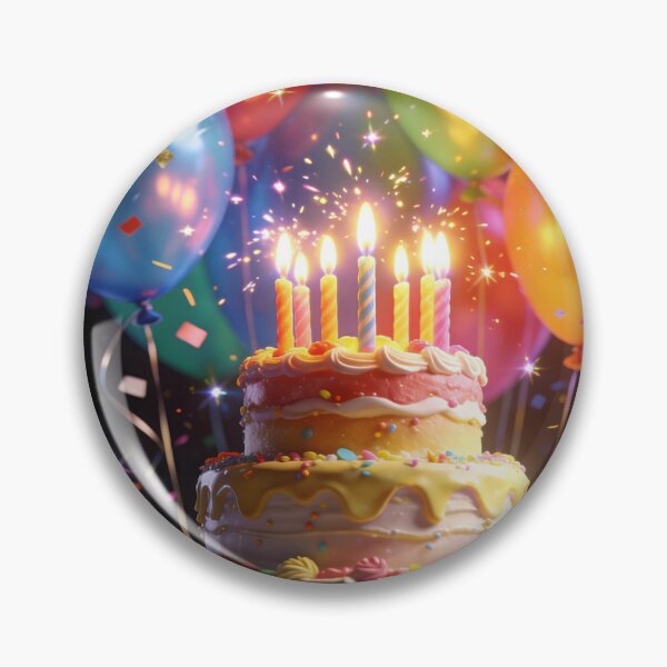 Item preview, Birthday Cake designed and sold by AwesomeDigiShop.