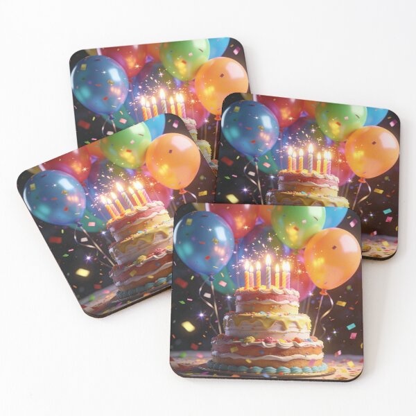 Item preview, Birthday Cake designed and sold by AwesomeDigiShop.