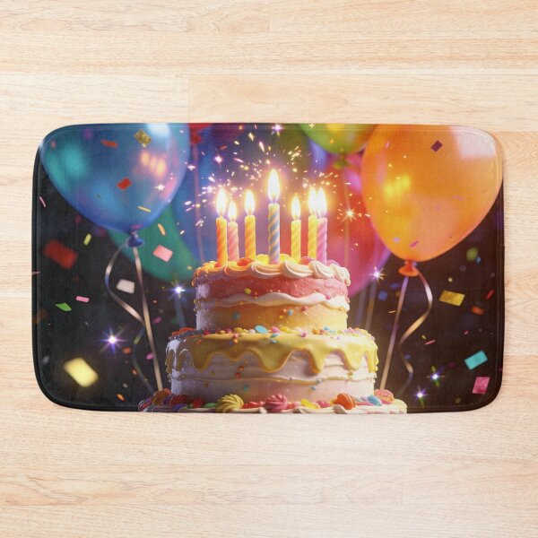 Item preview, Birthday Cake designed and sold by AwesomeDigiShop.