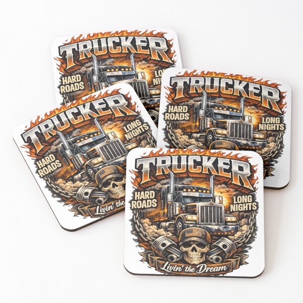 Item preview, Trucker t-shirt designed and sold by MKBgdesign.