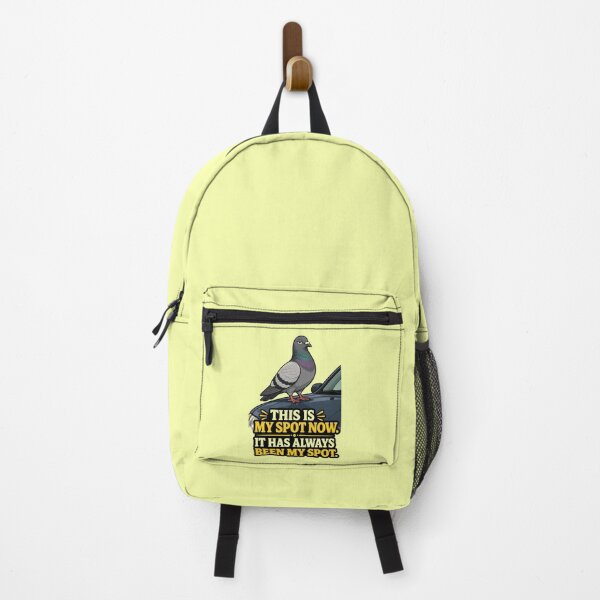 Item preview, Nosy Neighbor Pigeon Funny Parking Spot Humor Sticker designed and sold by Gentlestate.