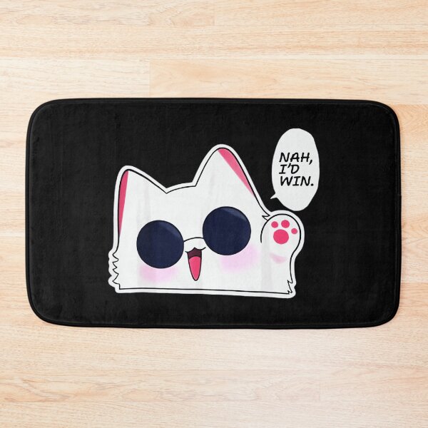 Item preview, Nah, I'd Win. Cat Meme Funny Confidence JJK Gojo Satoru designed and sold by SanTiOmal.