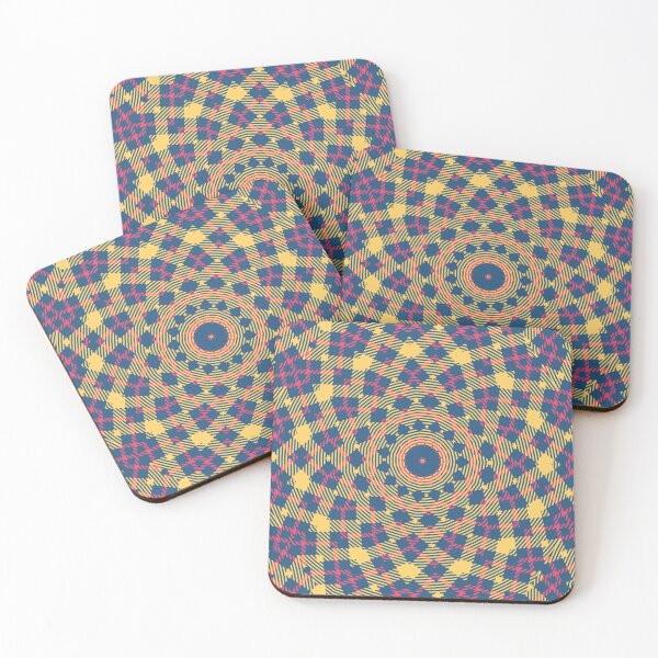 Item preview, Pacific Islander Folk Tile - Aztec Hawaiian Tiki   - Best Gifts For Mom designed and sold by RoyalStarsPatts.