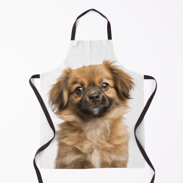 Item preview, Adorable Tibetan Spaniel puppy for Cute Tibbie puppy lovers designed and sold by LazyOwlStore.