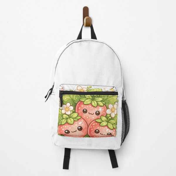 Item preview, Strawberry Garden – Cute Kawaii Fruit Sticker designed and sold by SaphireArt.