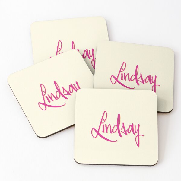 Item preview, LINDSAY personalized type design designed and sold by CharlottePlaceArt.