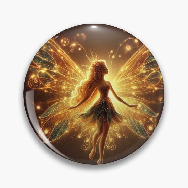Item preview, Luminarae Fairy: Radiant Glowing Firefly Fairy Fantasy Graphic designed and sold by Chronicles_Of_Fauna.