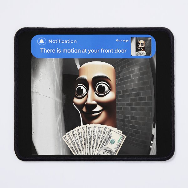 Item preview, Notification There Is Motion At Your Front Door Quandale Dingle Internet Meme designed and sold by SanTiOmal.