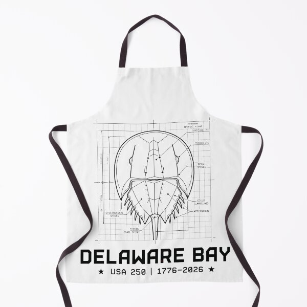 Item preview, Delaware Bay Horseshoe Crab Blueprint designed and sold by rygenr8.