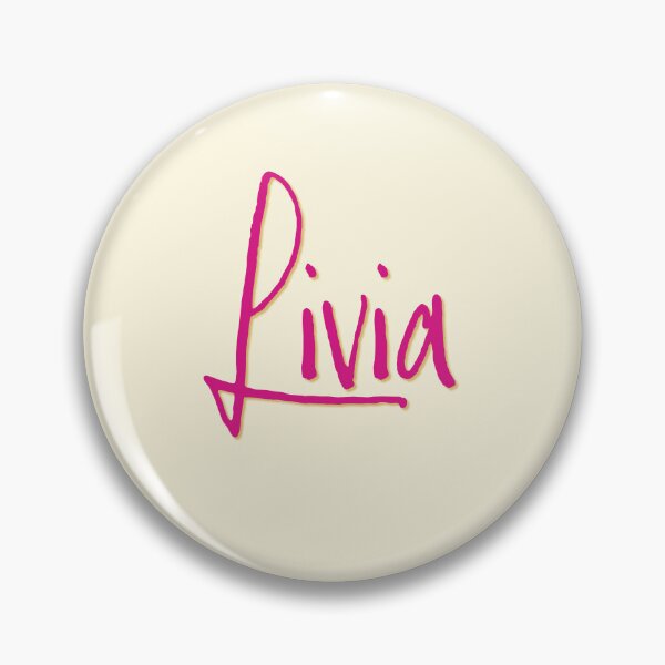 Item preview, LIVIA personalized type design designed and sold by CharlottePlaceArt.