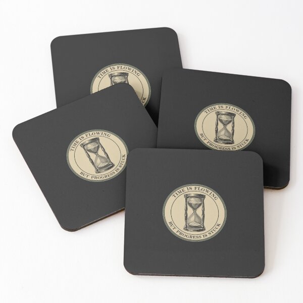 Item preview, Time Is Flowing But Progress Is Stuck Hourglass | ADHD Burnout designed and sold by VENOHA.