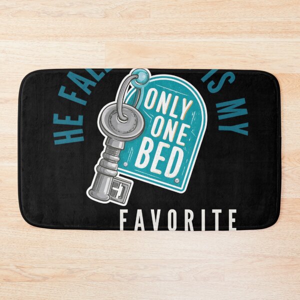 Item preview, He Falls First Only One Bed Favorite Romance Trope designed and sold by auxincaftan0o.