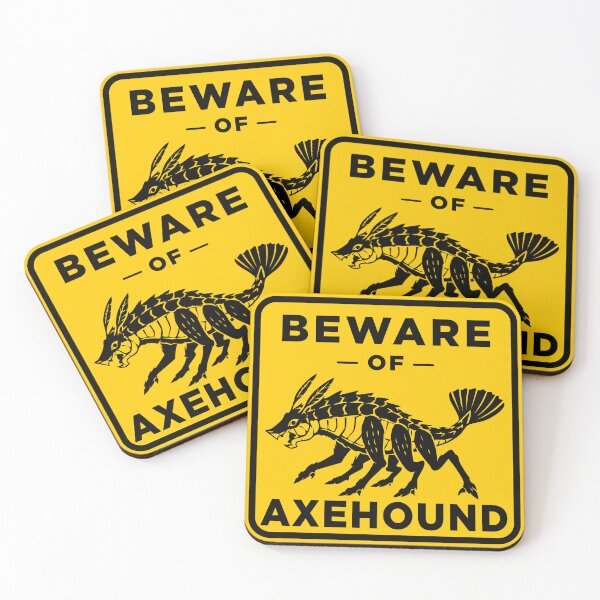 Item preview, Beware of Axehound - Stormlight Archive designed and sold by FantasyLands.