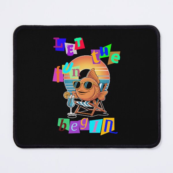 Item preview, Let The Fun Begin Text Art designed and sold by Museum Of Non-Existing Art.