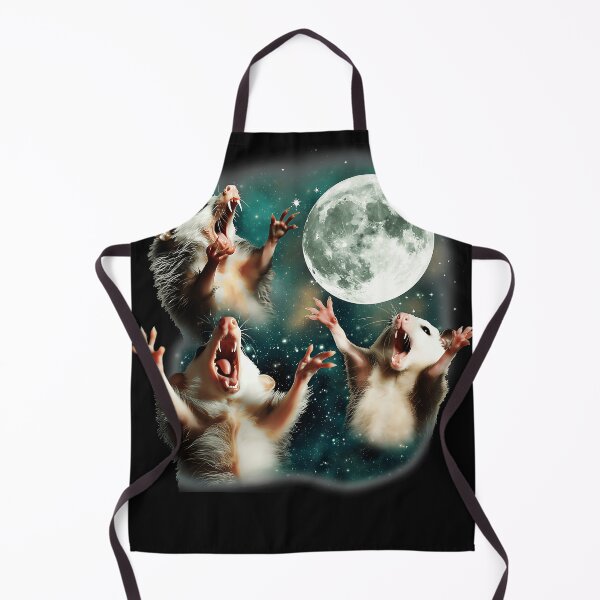 Item preview, Screaming Opossums Full Moon Wildlife Animal Lover designed and sold by SanTiOmal.