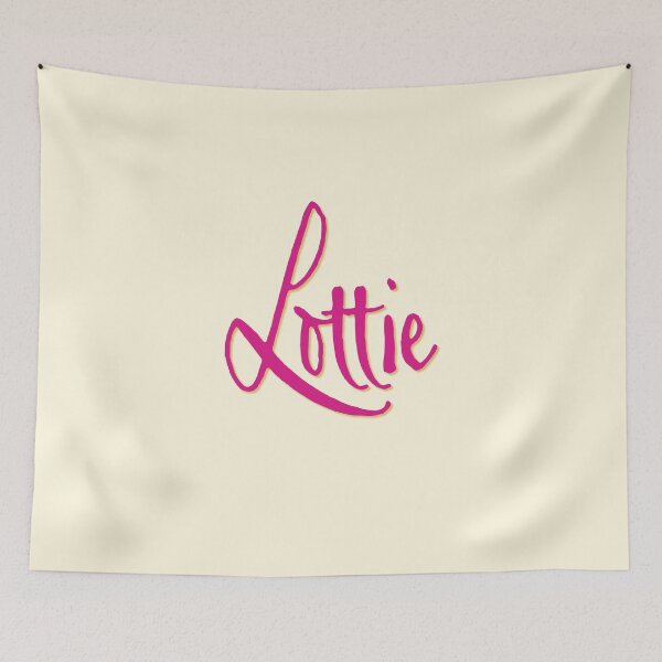 Item preview, LOTTIE personalized type design designed and sold by CharlottePlaceArt.