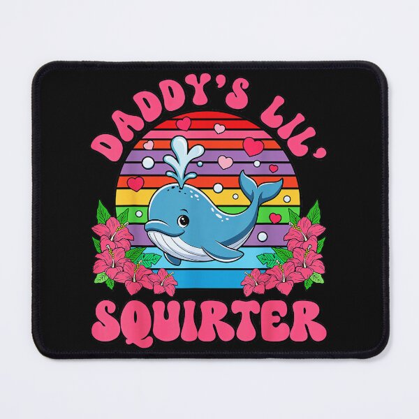 Item preview, Daddy's Lil. Squirter Baby Whale Ocean Animal Dad Child Gift designed and sold by SanTiOmal.