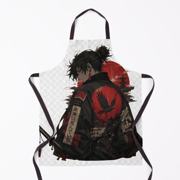 Item preview, Kurojin: Crimson Crow Ronin designed and sold by ZenOtaku Lab.